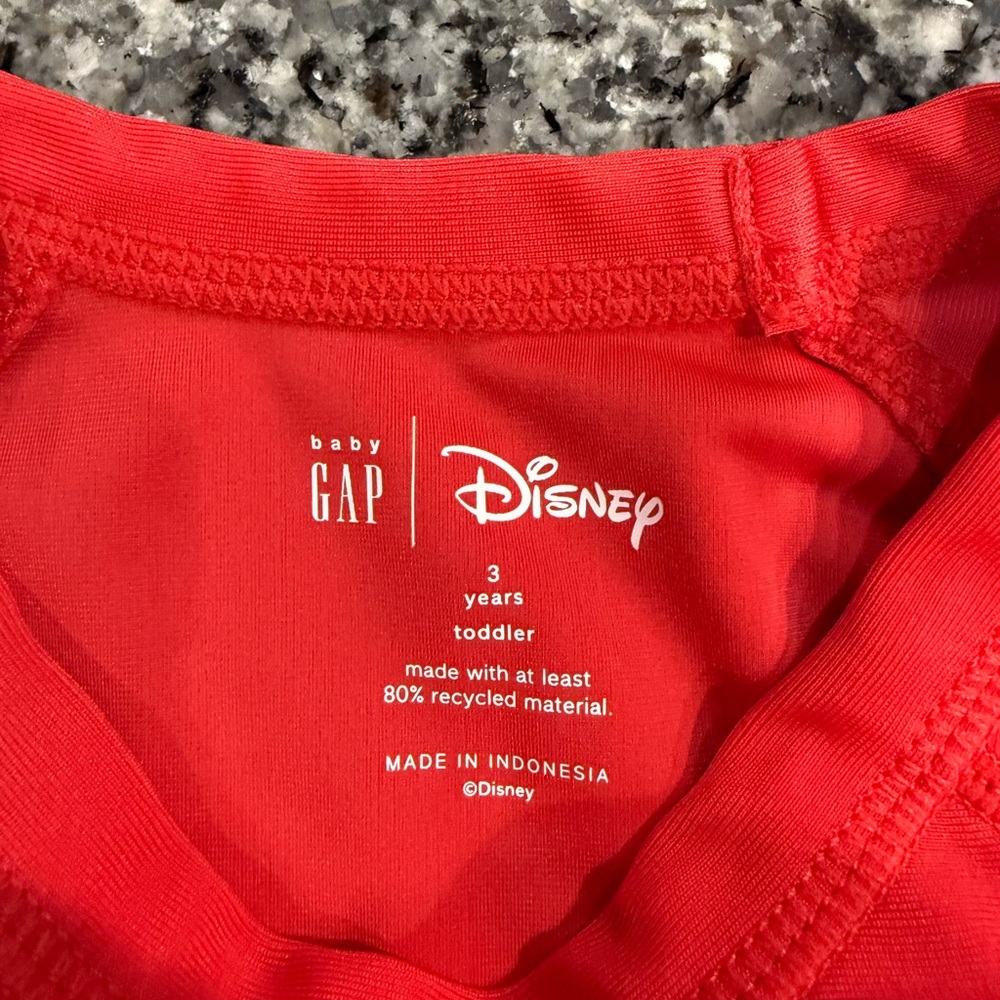 Gap Mickey Mouse Rash Guard - 3T - Picture 3 of 4